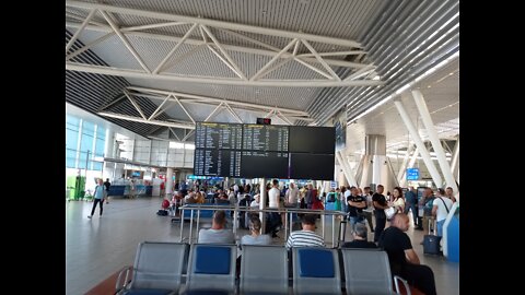 It DID Take Me an Hour to Get Here! - Sofia Airport - June 2, 2022