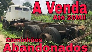 Caminhões Abandonados Repousando Brasil à Venda 📉 Oliveira Isaias