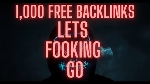 1,000 Free Backlinks - Blog With Me