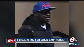 FBI searching for serial bank robber