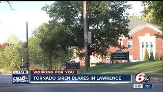 Tornado siren test blares for more than an hour in Lawrence