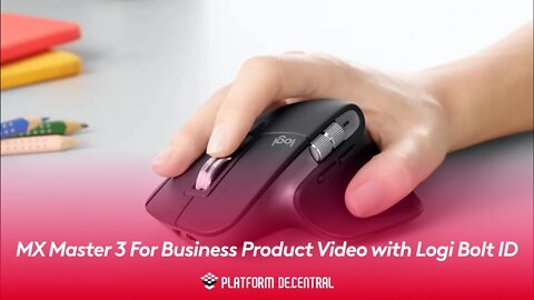 MX Master 3 For Business Product Video with Logi Bolt ID