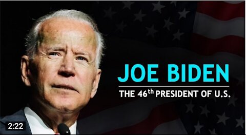 Joe Biden becomes the 46th US president