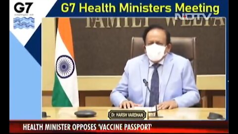 India opposes vaccine passport at G7 meeting, says it's discriminatory