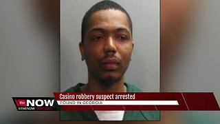 Suspect arrested in Hard Rock Casino robbery