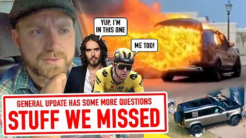 General Update, News we Missed, Russell Brand and Questions we need to ask...