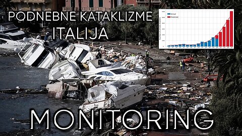 Monitoring podnebnih kataklizem v Italiji