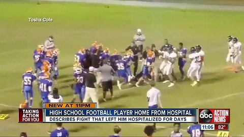 Bartow High School football player released from hospital 5 days after fight on football field