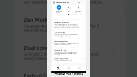 HOW TO USE ONEPLUS BUDS PRO WITH THE HEYMELODY APP | #oneplus #tws #earbuds #shorts | @zaidtech_