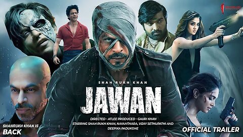 Jawan |Official Hindi Prevue |Shah Rukh Khan |Atlee |Nayanthara |Vijay Sethupathi |Deepika |Anirudh