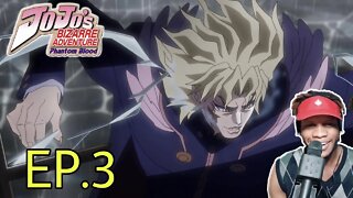 JoJo's Bizarre Adventure Phontom Blood ep 3 Reaction