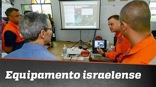 Repórter da Jovem Pan em Brumadinho explica boato sobre equipamento israelense