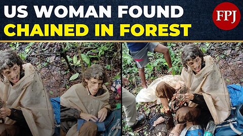 Chilling: American Woman Chained in Maharashtra Forest | Husband Arrested