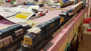 HO CSX EMD SD70MAC Light and Sound and Alaska Railroad SD70MAC