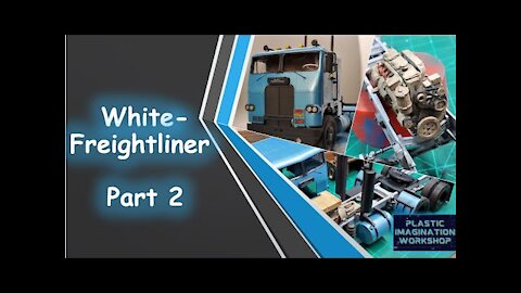 AMT White-Freightliner Build - Part 2