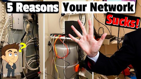 5 Reasons - Your Home Network Sucks! Home Network Setup Gone Wrong!