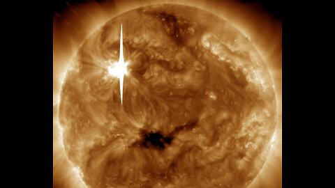 "HUGE x6.37 solar flare" [extreme active sun]