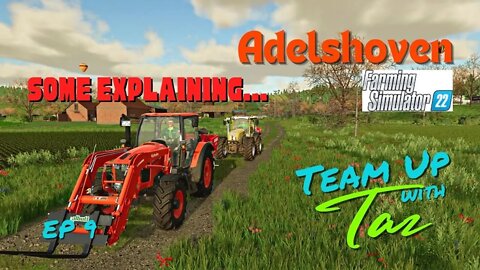 Adelshoven / Team Up with Taz / Some Explaining... / Ep 9 / LockNutz / [PolyCount]Taz / FS22 / Mods