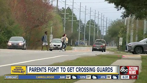 Sheriff calls for crossing guards at local middle schools