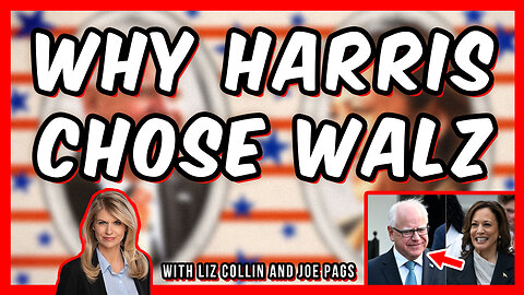 Why Did Harris Pick THIS Guy? - With Liz Collin