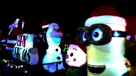 The Holiday Season Starts with the Light Parade on Mesquite Blvd in Mesquite Nevada.