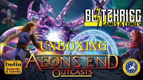 Aeon's End: Outcasts Kickstarter Bundle Unboxing Playmat & Kickstarter Exclusive Promos Included