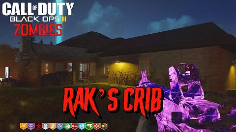 Call of Duty BO3 Custom Zombies Map Rak's Crib