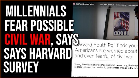 Millennials Greatly Fear Civil War, Says Harvard Study
