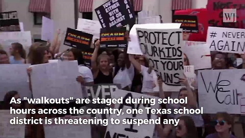 Texas Schools Send Anti-Gun Students Controversial Message