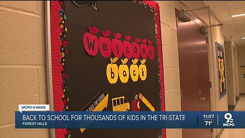 Cincinnati-area school prepare for first day of classes