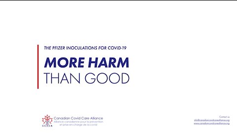 The Pfizer Inoculations for COVID-19: More Harm Than Good