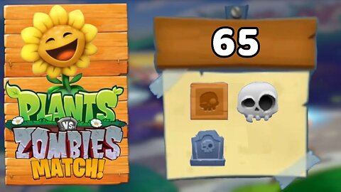 Plants vs Zombies Match Level 65 - New Game 2023 [Beta]