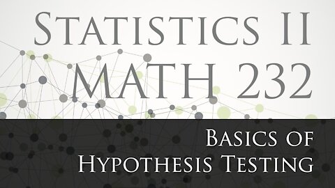 8-2 Basic of Hypothesis Testing (Explained in spanish)