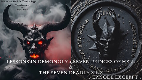 FLASHBACK S4E71 EXCERPT LESSONS-DEMONOLY-SEVEN PRINCES OF HELL-DEADLY SINS-Rick Liberty