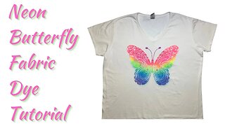 Tie-Dye Designs: Neon Butterfly Unboxing SEI Dye