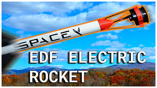 Electric Model Rocket Build with EDF Motor