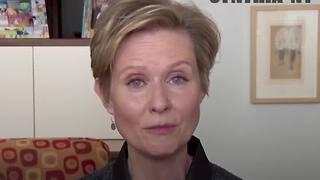 Cynthia Nixon calls for legalizing marijuana in NYS