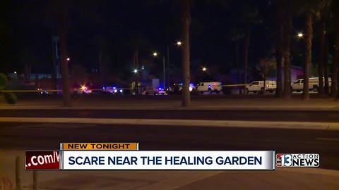 Loud noise startles visitors near Las Vegas Healing Garden on 1 October anniversary