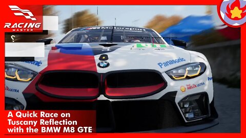 A Quick Race on Tuscany Reflection with the BMW M8 GTE | Racing Master