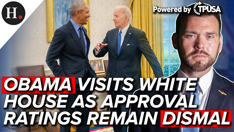APR 06 2022 - PRESIDENT BIDEN BRINGS OBAMA BACK TO WHITE HOUSE AS APPROVAL RATINGS REMAIN DISMAL