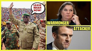 France ATTACKS Niger & Nuland Intervention FAILS (clip)