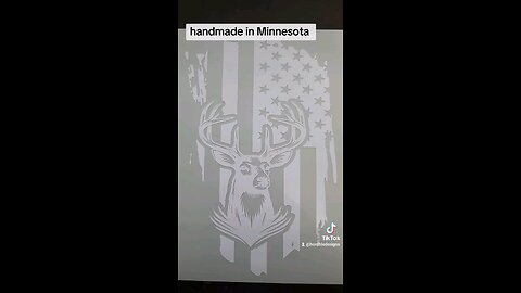 American Deer vinyl decal