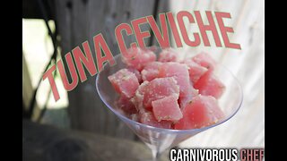 Simple Tuna Ceviche