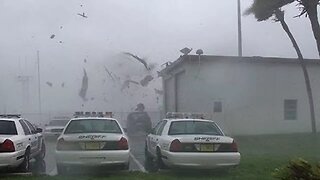 HURRICANE IRMA LIVE FOOTAGE! (TRACKING HURRICANE IRMA)