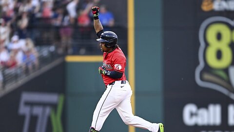 MLB José Ramírez's solo homer