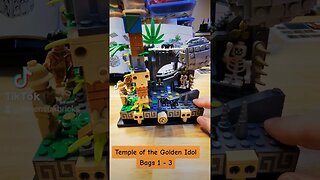 Lego Indiana Jones 2023 Temple of the Golden Idol set 77015 - build bags 1 -3