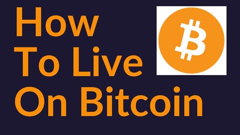 How To Live On Bitcoin (Bitrefill)