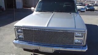 1985 CHEVY C/K 10 SCOTTSDALE REG CAB 2WD