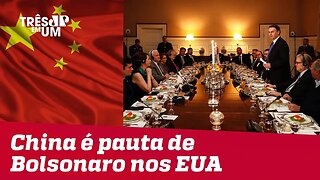 China foi principal tema de jantar de Bolsonaro nos EUA