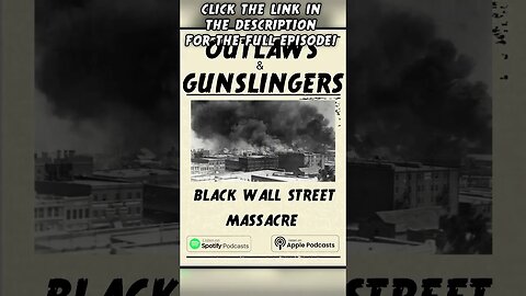 THE BLACK WALL STREET MASSACRE WAS DEVASTATING! #shorts